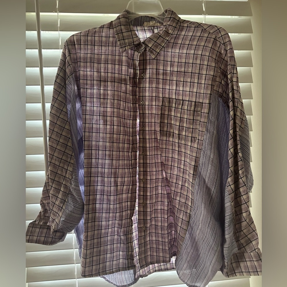 Easel Purple Flannel